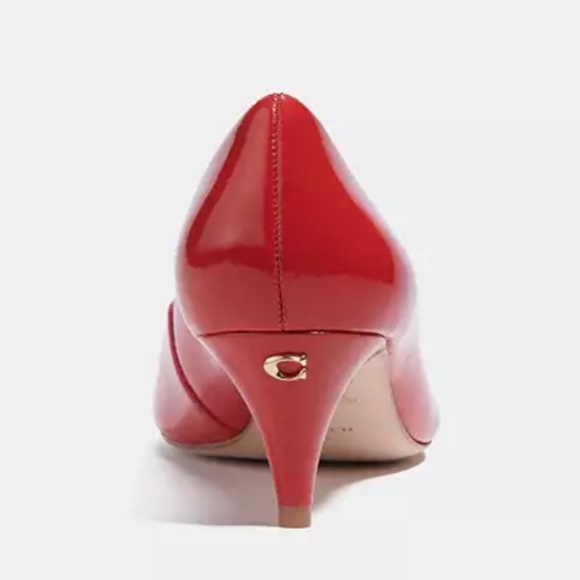 New❣️Coach Sloane Red Pump - Picture 3 of 5